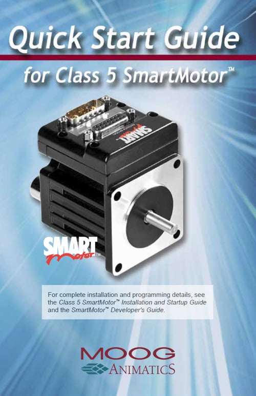 Quick Start Guide for Class 5 SmartMotor